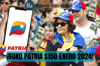 ¡BONO PATRIA $150 ENERO 2024! ¿Cómo COBRARLO HOY? AQUÍ