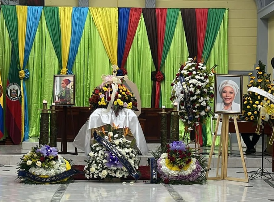 El cuerpo de Piedad Córdoba será honrado en el Congreso colombiano con una capilla ardiente.