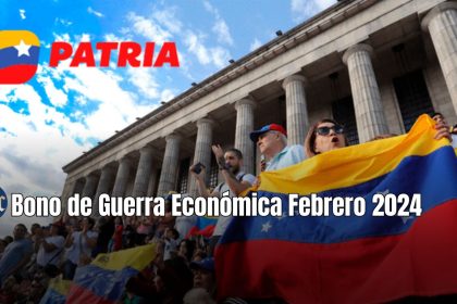 BONO de GUERRA con AUMENTO HOY 9 de FEBRERO 2024