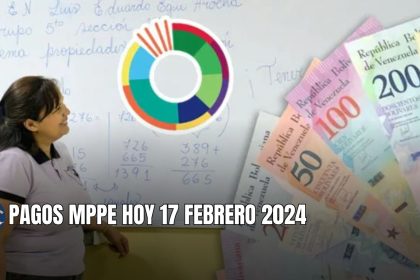 PAGOS MPPE HOY 17 FEBRERO 2024