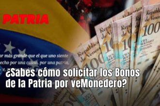 El Gobierno de Venezuela entrega los bonos mediante el Sistema Patria.