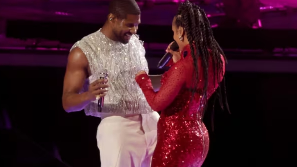 El espectacular show de Usher en el medio tiempo del Super Bowl 2024 (+video)