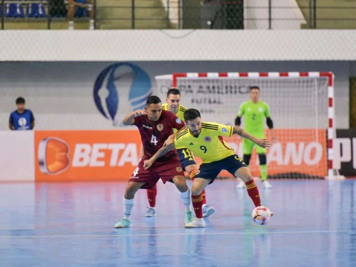 La selección de Vinotinto Futsal sufrió una derrota ante Colombia