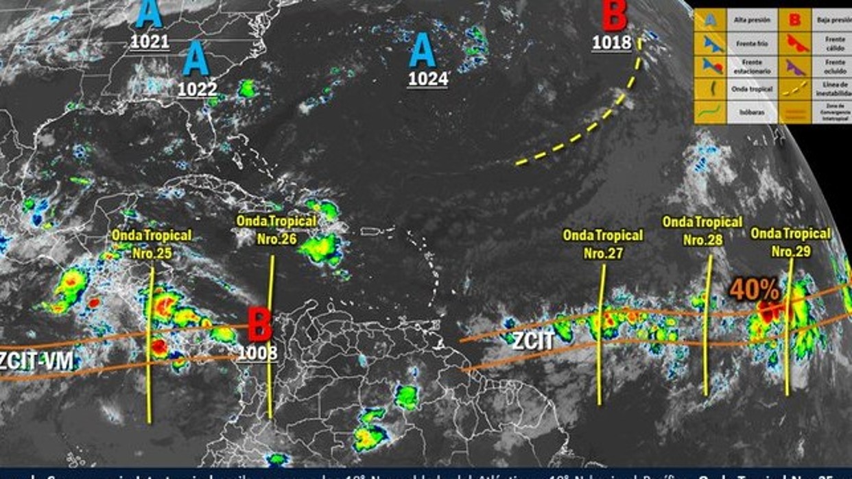 Pronóstico de Inameh para el jueves #8Feb: ¡No te lo pierdas!