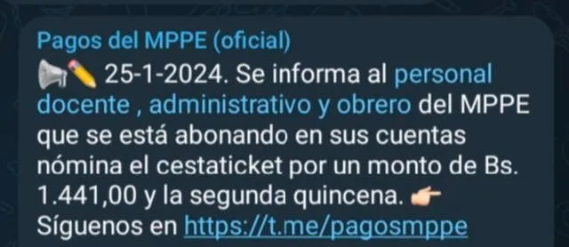 ABONO MPPE FEBRERO 2024: AUMENTO + ÚLTIMAS NOTICIAS