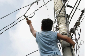 Electrocutado presunto ladrón de cables en Margarita / FOTO REFERENCIAL