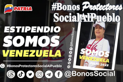 En su cuenta de X, Bonos Protectores Social al Pueblo informó que el beneficio dirigido a jóvenes, que corresponde al mes de febrero, tiene un monto de 202,50 bolívares, equivalente a 5.7 dólares americanos.