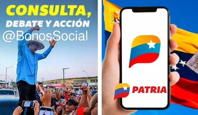 El Sistema Patria, la plataforma por la cual se entregan los subsidios en Venezuela. Foto: Diario AS