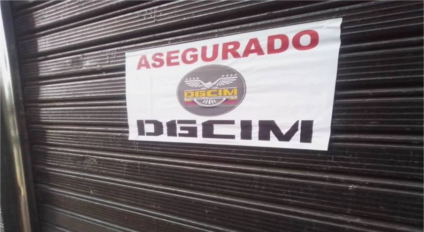 DGCIM: Clausura comercios con etiqueta "ASEGURADO" en MARGARITA