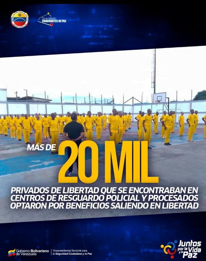 El régimen liberó a 20 mil presos pero nadie sabe bajo qué condiciones