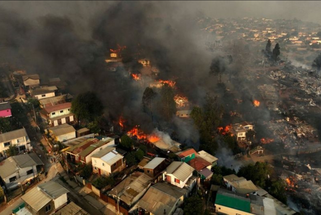 Aumentará el número de víctimas aseguradas tras los devastadores incendios en el centro-sur de Chile