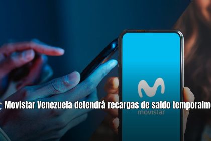 ¡Atención usuarios! Movistar Venezuela detendrá recargas de saldo temporalmente