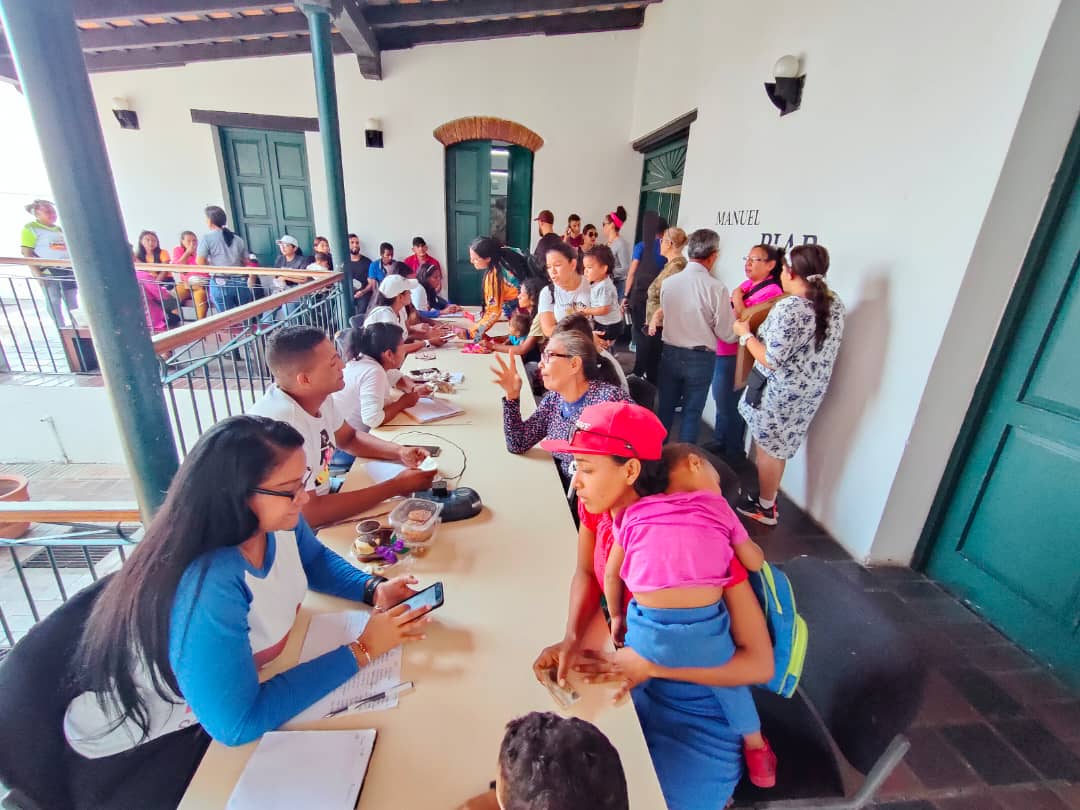 Seguidores participaron en la jornada de la Misión Viva Venezuela en Bolívar