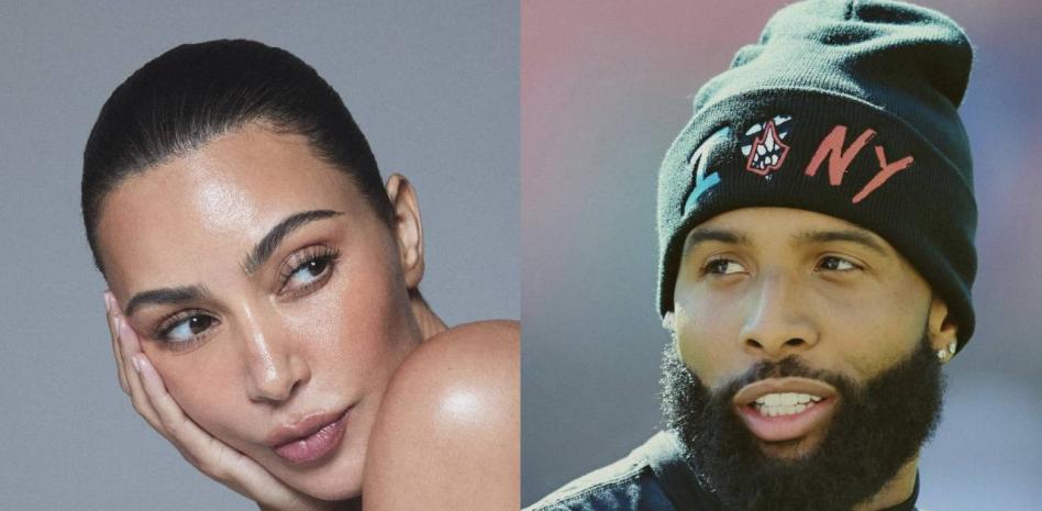 Aparece Kim Kardashian junto a Odell Beckham Jr. y aumentan las especulaciones sobre un posible romance