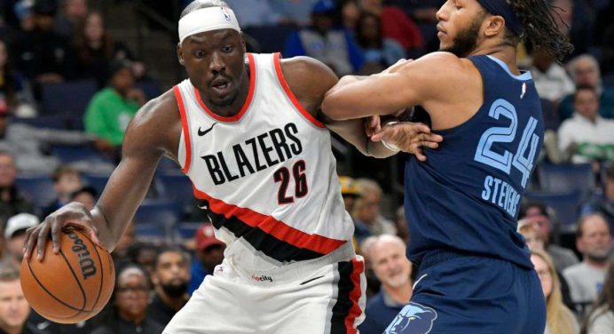 Los Blazers ponen fin a su racha de nueve derrotas consecutivas