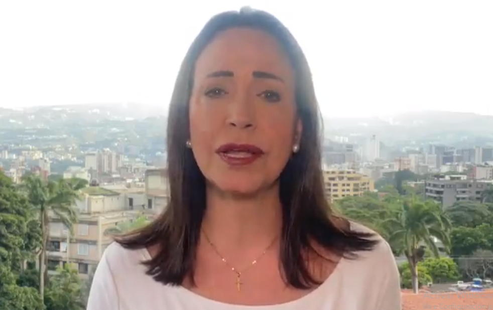 María Corina Machado: Pueden confiar en que tomaré las decisiones acertadas