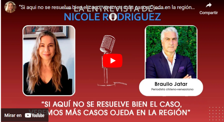 Nicole Rodríguez entrevista a Braulio Jatar Alerta sobre más 'casos Ojeda' en la región + [Vídeo]