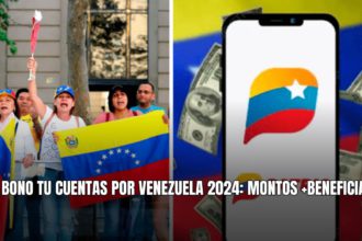 BONO TU CUENTAS POR VENEZUELA 2024: MONTOS +BENEFICIARIOS