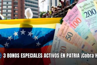 3 BONOS ESPECIALES ACTIVOS EN PATRIA ¡Cobra HOY!