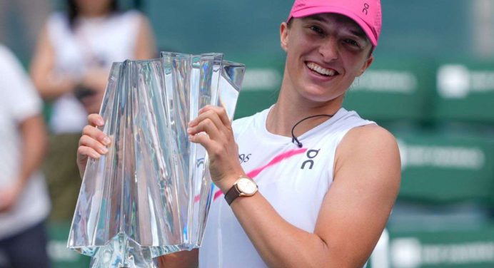Swiatek se corona en Indian Wells – Líder en cobertura deportiva