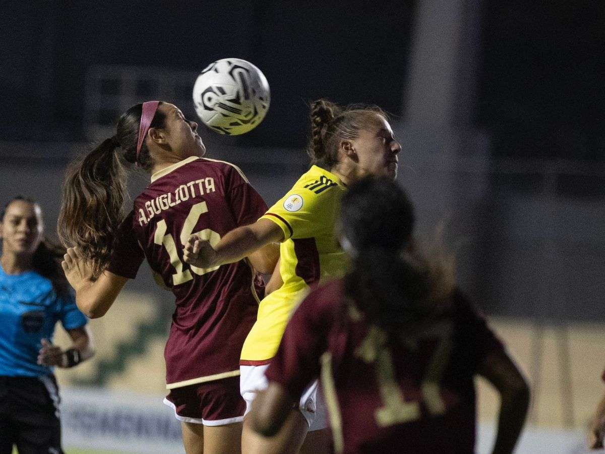 La selección femenina Sub17 de Venezuela no logró vencer a Colombia