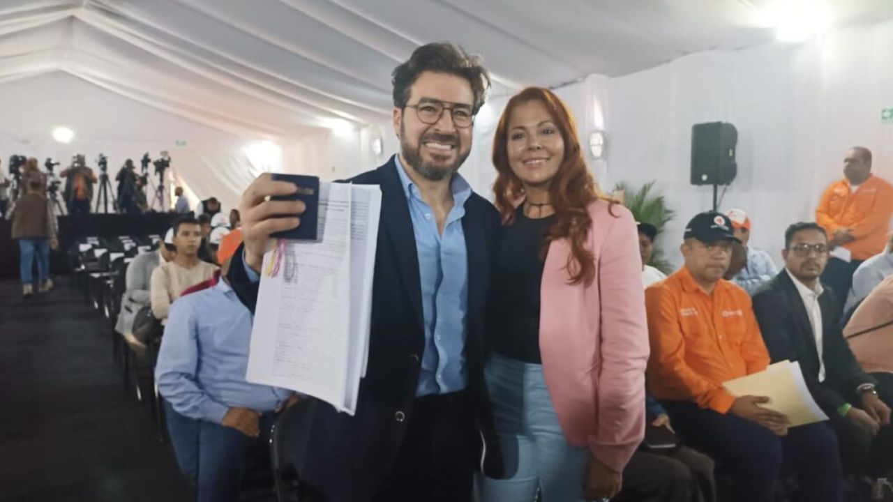 Daniel Ceballos se registró en el CNE como candidato presidencial para las elecciones del 28 de junio.