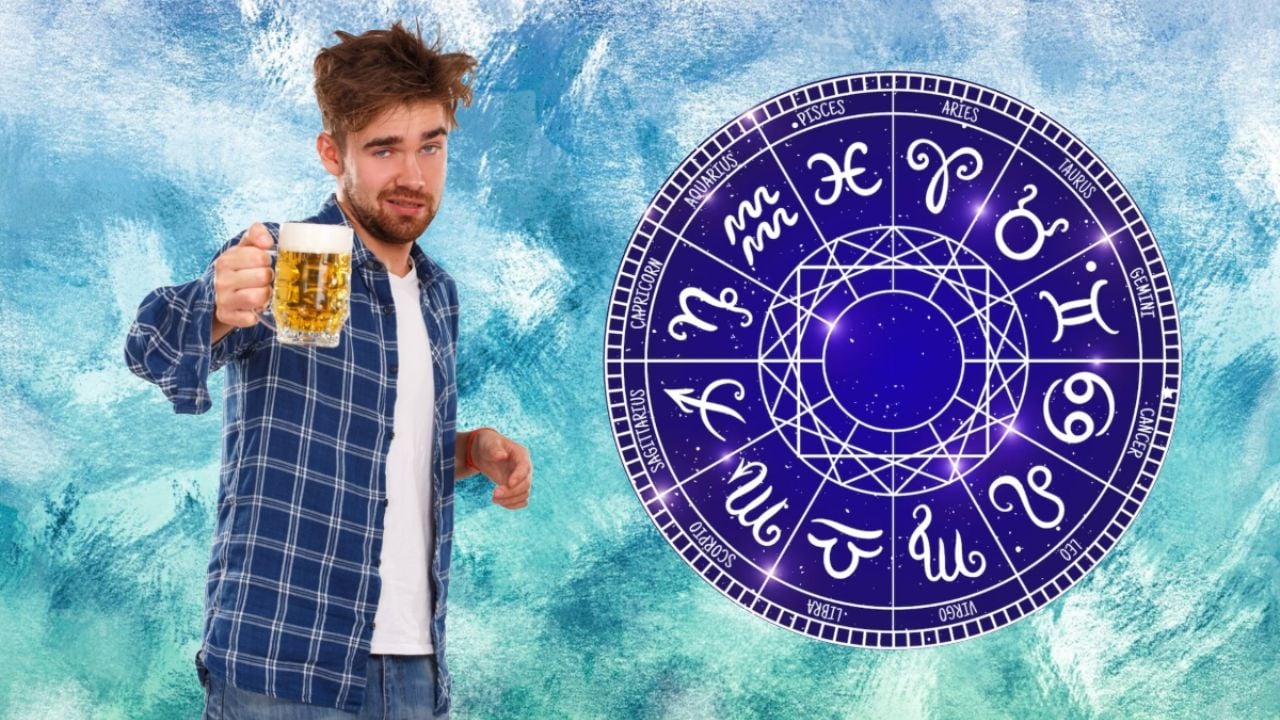 ¿Cuál es el signo zodiacal más propenso a la embriaguez?