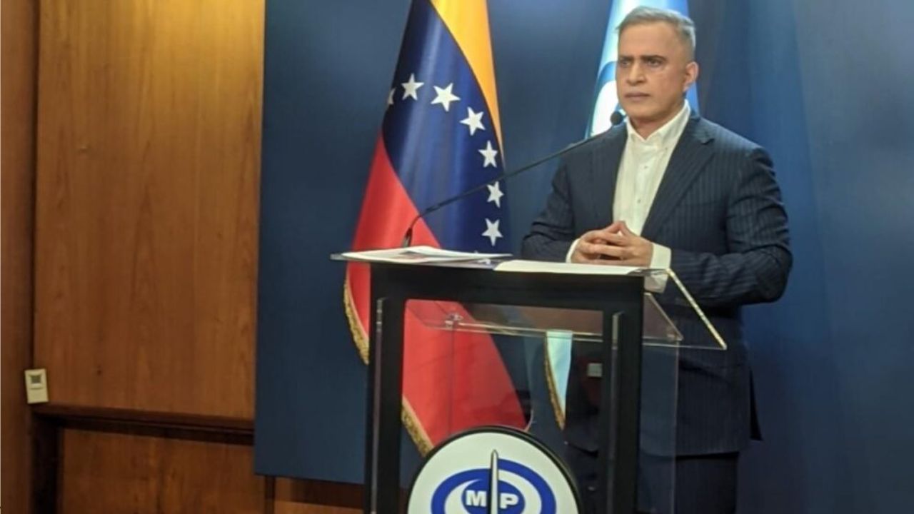 El Fiscal General informa sobre la detención de dos miembros de Vente Venezuela