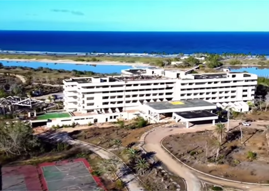 El Hotel Lagunamar: Del esplendor a la ruina en el Caribe +VIDEO