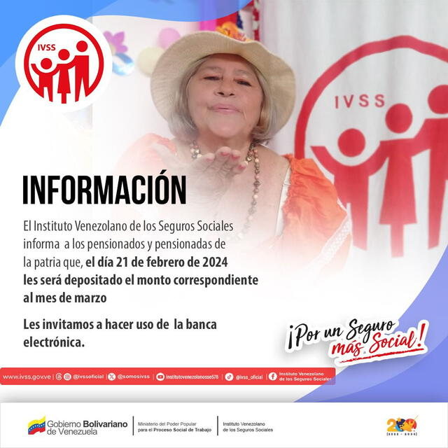 Pensión IVSS: Nómina ABRIL, MONTO OFICIAL + ÚLTIMAS NOTICIAS