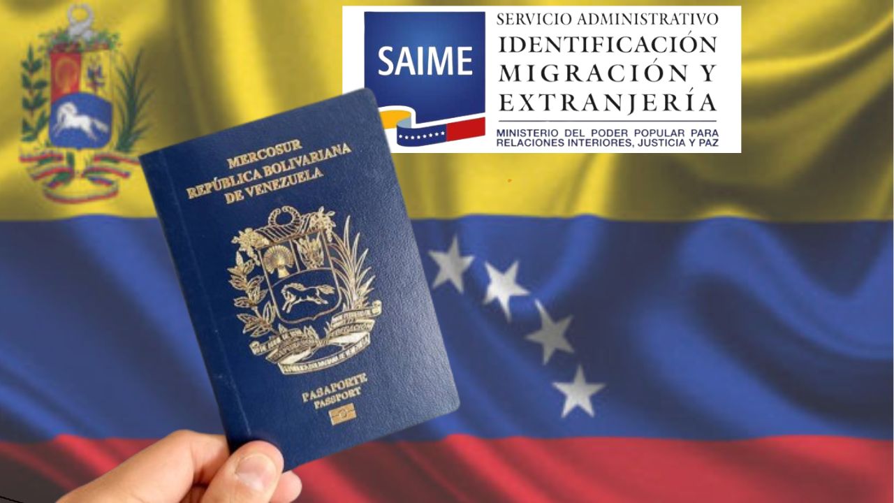 SAIME aclara la situación del pasaporte para los venezolanos residentes en el extranjero.