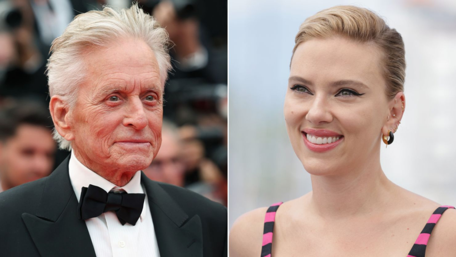 Michael Douglas y Scarlett Johansson son familiares.