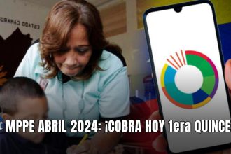 MPPE ABRIL 2024: ¡COBRA HOY 1era QUINCENA!