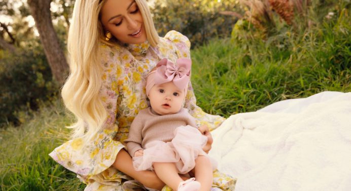 ¡Ternura total! Paris Hilton mostró el rostro de su hija London