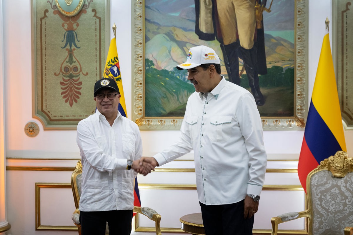 Encuentro entre Nicolás Maduro y Gustavo Petro en Miraflores fortalece la relación entre Venezuela y Colombia