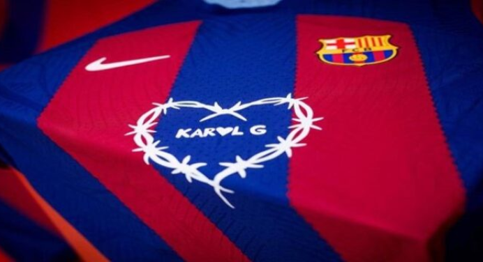 El Barcelona lucirá el logotipo de Karol G en la camiseta del clásico
