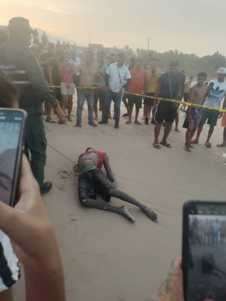 Margarita: Llega cadáver a playa El Cardón + FOTOS y VIDEO