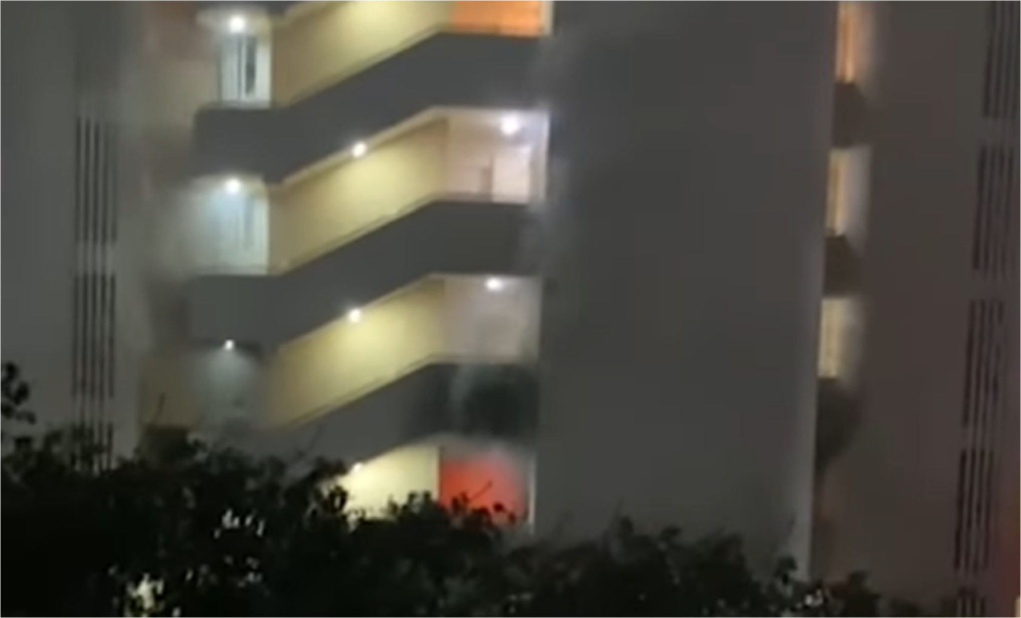 Se incendio un apartamento de Gaviotas Suites