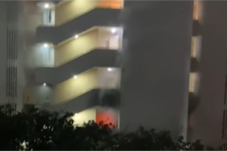 Se incendio un apartamento de Gaviotas Suites