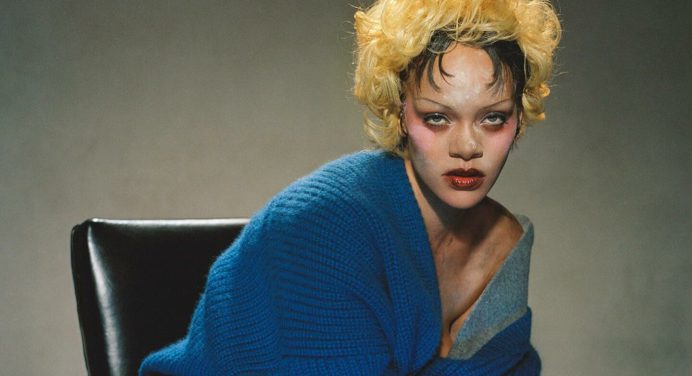 La sesión de fotos de Rihanna genera controversia