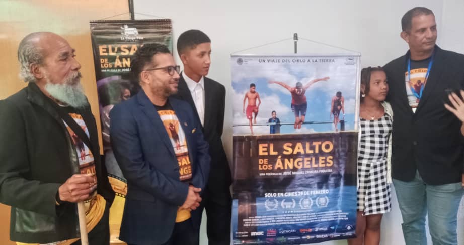 Presentan en Ciudad Bolívar la película “El Salto de los Ángeles”