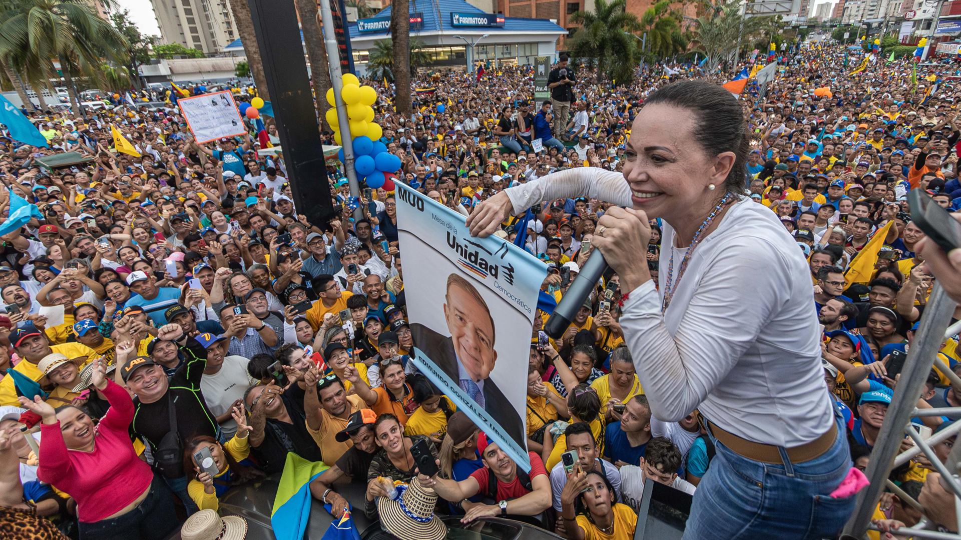 María Corina Machado estará esta semana en Trujillo