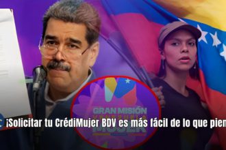 ¡Solicitar tu CrédiMujer BDV es más fácil de lo que piensas!