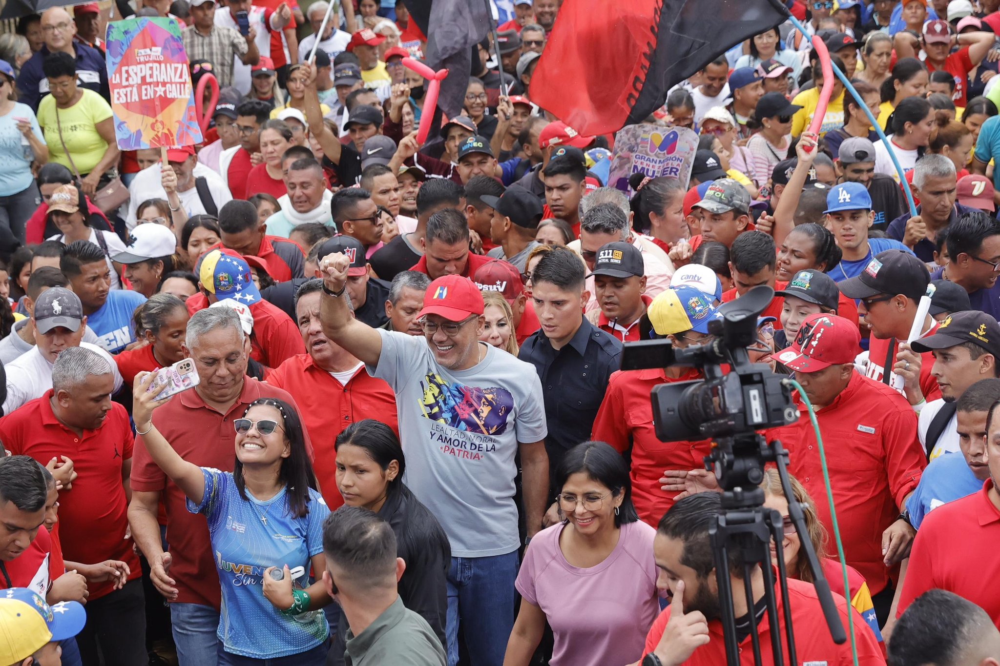 Jorge Rodríguez pide “guerra sin cuartel” contra el fascismo en días que restan antes de elecciones  