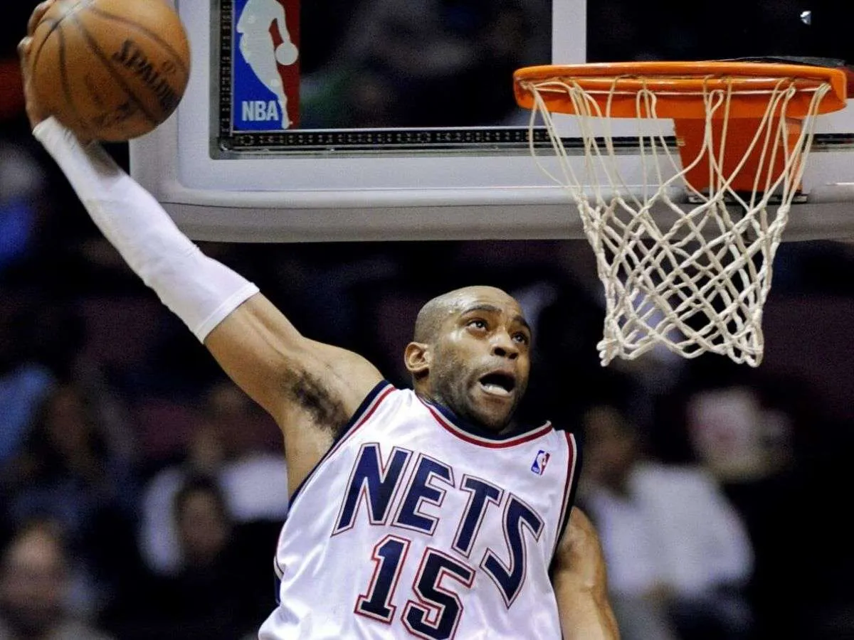 Nets retirarán el dorsal de Vince Carter