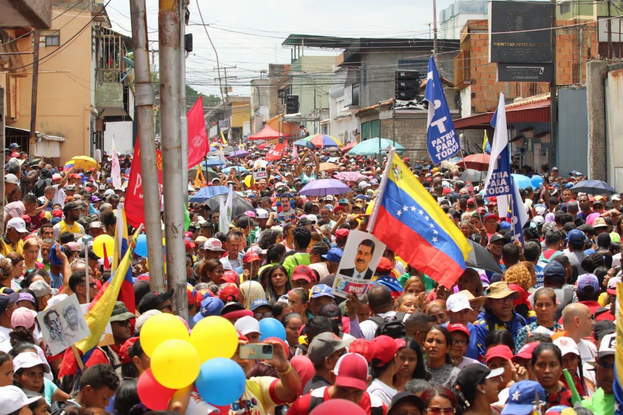 Chavismo augura una “avalancha de votos” a favor de Maduro el 28 de julio