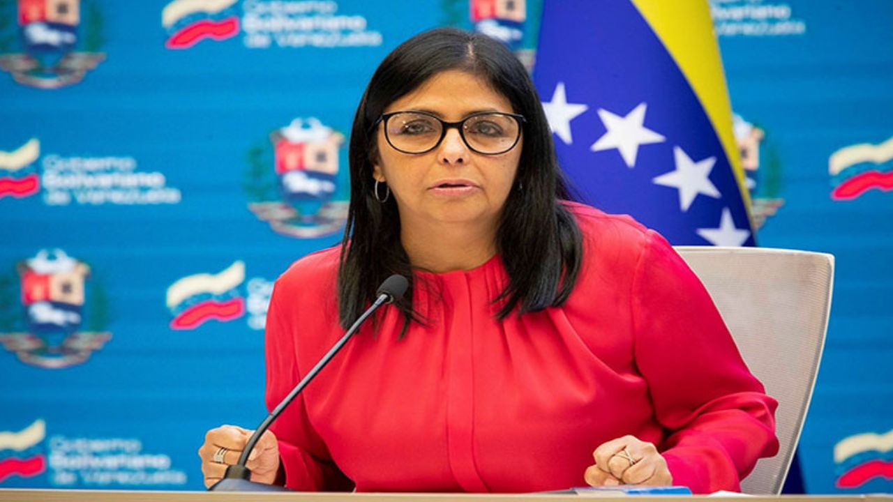 Delcy Rodríguez acusa a Guyana de dar servicio a EEUU a través de ejercicios militares