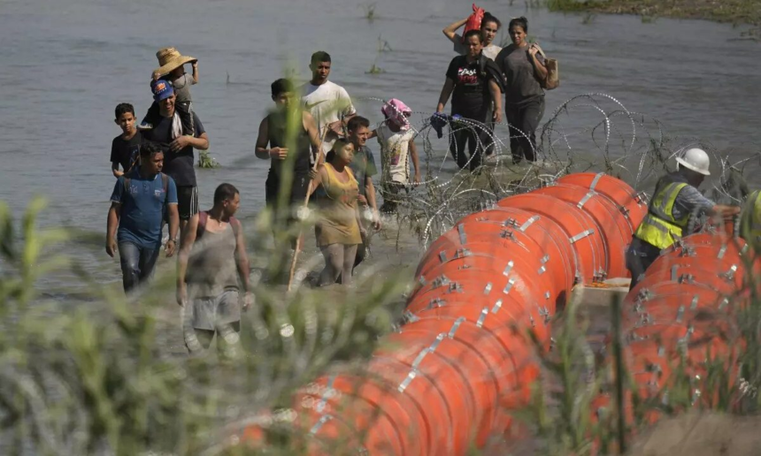 La mayor parte de los migrantes que llegan a la frontera norte de México son venezolanos, con 89.718 registrados en el primer trimestre de 2024, casi uno de cada cuatro de los 360.000 interceptados, según la Unidad de Política Migratoria de la Secretaría de Gobernación.