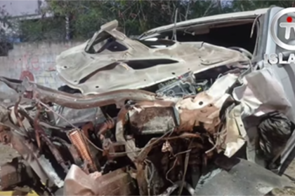 Accidente de tránsito en la Av. Prolongación 4 de Mayo