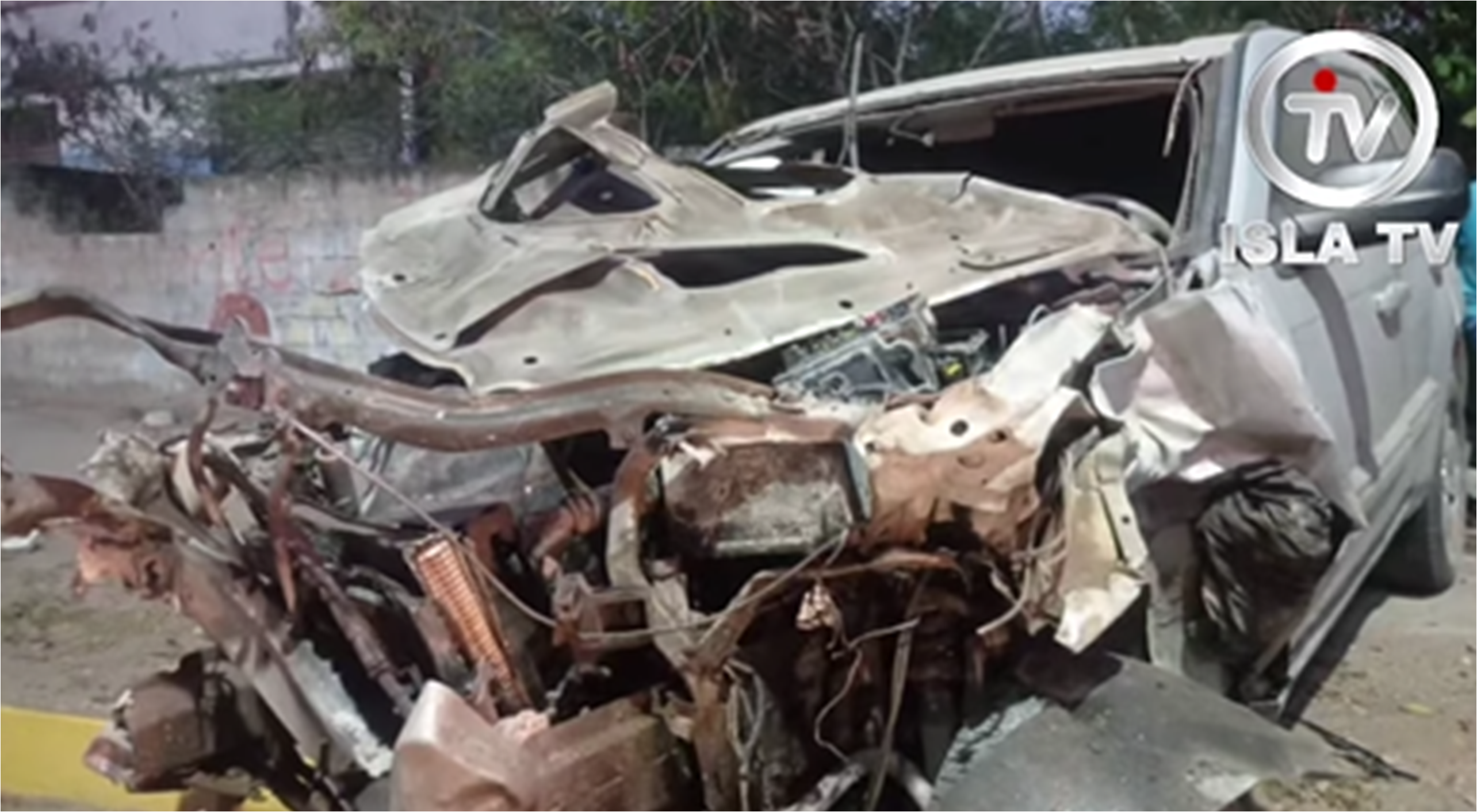 Accidente de tránsito en la Av. Prolongación 4 de Mayo